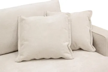 Rossita Lyx 2,5-seters ekstra dyp sofa i chenille - Beige - Møbler - Sofaer - 3 seter sofa