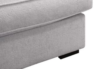 Rossita Lyx 2,5-seters ekstra dyp sofa i chenille - Grå - Møbler - Sofaer - 3 seter sofa
