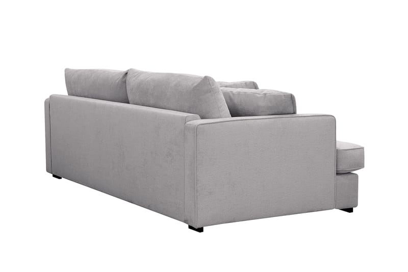 Rossita Lyx 2,5-seters ekstra dyp sofa i chenille - Grå - Møbler - Sofaer - 3 seter sofa