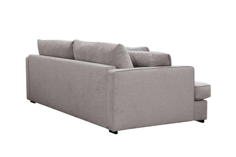 Rossita Lyx 2,5-seters ekstra dyp sofa i chenille - Grå/Brun - Møbler - Sofaer - 3 seter sofa