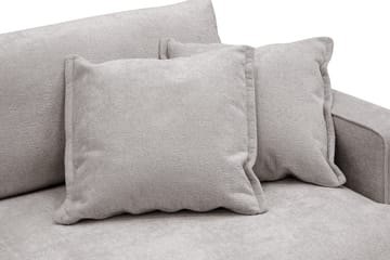 Rossita Lyx 2,5-seters ekstra dyp sofa i chenille - Grå/Brun - Møbler - Sofaer - 3 seter sofa