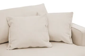 Rossita Lyx 2,5-seters ekstra dyp sofa i kordfløyel - Beige - Møbler - Sofaer - 3 seter sofa