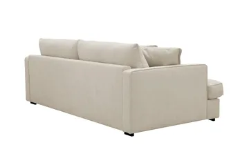 Rossita Lyx 2,5-seters ekstra dyp sofa i stoff - Beige - Møbler - Sofaer - 3 seter sofa