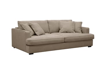 Rossita Lyx 2,5-seters ekstra dyp sofa i stoff - Brun - Møbler - Sofaer - 3 seter sofa
