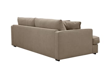 Rossita Lyx 2,5-seters ekstra dyp sofa i stoff - Brun - Møbler - Sofaer - 3 seter sofa