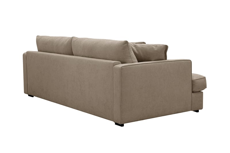 Rossita Lyx 2,5-seters ekstra dyp sofa i stoff - Brun - Møbler - Sofaer - 3 seter sofa