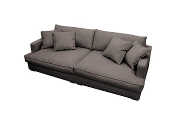 Rossita Lyx 3-seter Ekstra dyp Sofa i Kordfløyel - Brun - Møbler - Sofaer - 3 seter sofa
