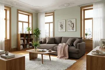 Rossita Lyx 3-seters ekstra dyp sofa i manchester - Taupe - Møbler - Sofaer - 3 seter sofa