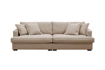 Rossita Lyx 3-seters ekstra dyp sofa i stoff