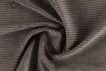 Rossita Lyx 4-seter Ekstra dyp Manchestersofa - Mørkegrå Kordfløyel - Møbler - Sofaer - Fløyelssofaer