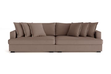 Rossita Lyx 4-seters Ekstra Dyp Sofa i Stoff