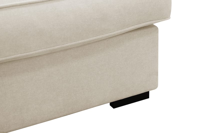 Rossita Lyx 5-seters venstrevendt U-formet ekstra dyp sofa med divan og sjeselong i stoff - Beige - Møbler - Sofaer - U-sofa