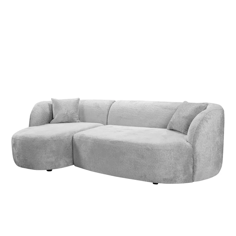 Rylian 3-seters sofa med divan, lysegrå