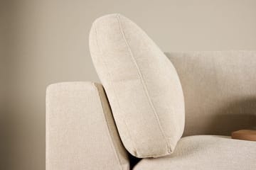 Salerno 4-seter L-formet Hjørnesofa i Stoff - Beige - Møbler - Sofaer - Hjørnesofaer