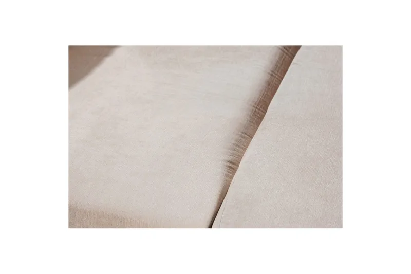 Sani Myk 3-seters Sofa 214 cm Bred i Chenillestoff - Lys Beige - Møbler - Sofaer - 3 seter sofa