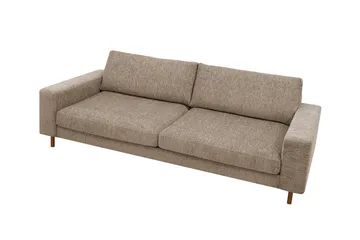 Scandi Djup 4-seters sofa i chenille - Brun - Møbler - Sofaer - 4 seter sofa