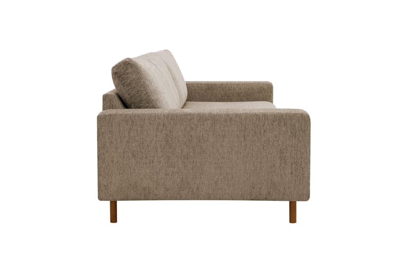 Scandi Djup 4-seters sofa i chenille - Brun - Møbler - Sofaer - 4 seter sofa