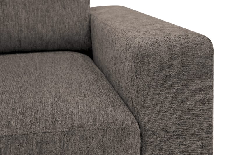 Scandi dyp 3-seters sofa i chenille - Grå - Møbler - Sofaer - Fløyelssofaer