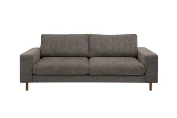 Scandi dyp 3-seters sofa i chenille