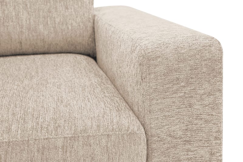 Scandi Dyp 4-seters sofa i chenille - Beige - Møbler - Sofaer - 4 seter sofa