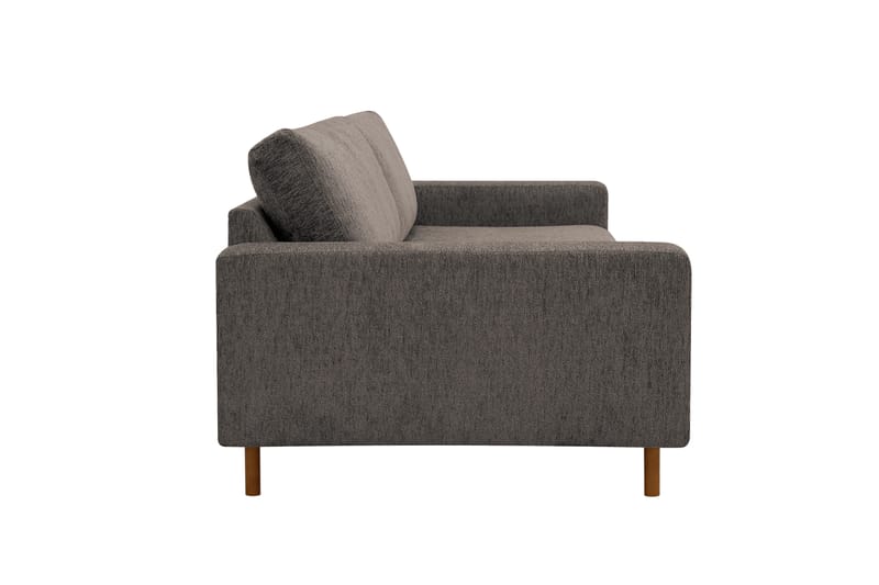 Scandi Dyp 4-seters sofa i chenille - Grå - Møbler - Sofaer - 4 seter sofa