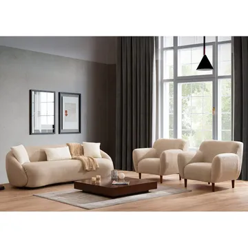 Scone 3-seters sofa - Beige - Møbler - Sofaer - 3 seter sofa