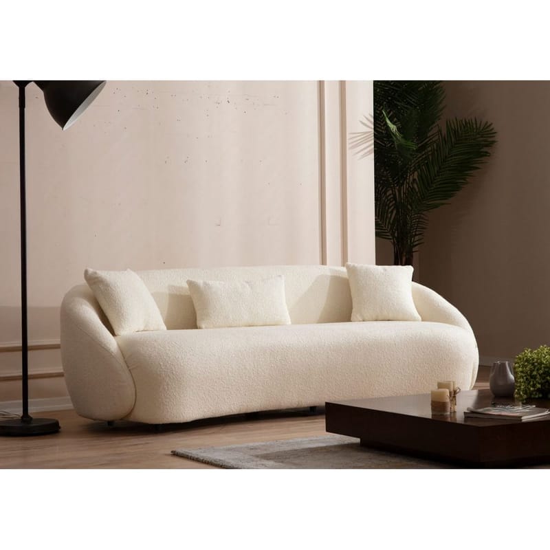 Scone 3-seters sofa - Kremhvit - Møbler - Sofaer - 3 seter sofa