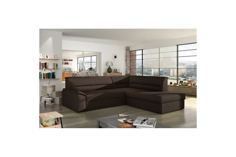 Seksjon Eltap Elano 255x212x90 cm - Soft 66, Høyre - Møbler - Sofaer - Skinnsofaer