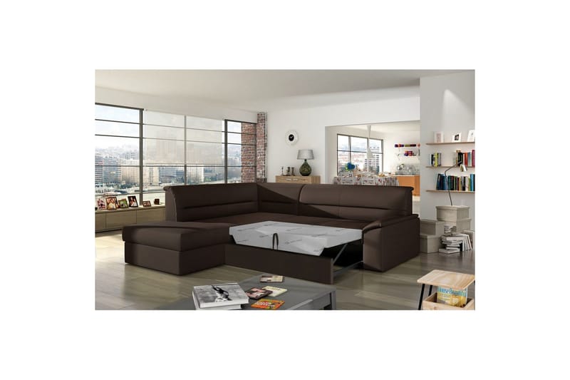 Seksjon Eltap Elano 255x212x90 cm - Soft 66, Venstre - Møbler - Sofaer - Skinnsofaer