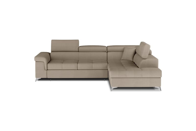 Seksjon Eltap Eridano 275x202x88 cm, Monolith 09, Mørk Beige, Høyre