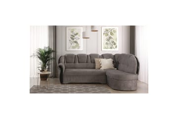 Seksjon Eltap Lord 243x180x112 cm - Dora 21, Beige, Høyre - Møbler - Sofaer - Skinnsofaer