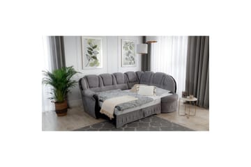 Seksjon Eltap Lord 243x180x112 cm - Dora 21, Beige, Høyre - Møbler - Sofaer - Skinnsofaer