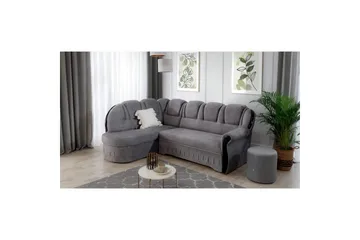 Seksjon Eltap Lord 243x180x112 cm - Dora 21, Beige, Venstre - Møbler - Sofaer - Skinnsofaer