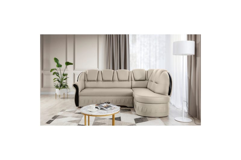 Seksjon Eltap Lord 243x180x112 cm - Soft 33, Høyre - Møbler - Sofaer - Skinnsofaer