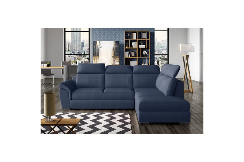 Seksjon Eltap Loreto 260x210x102 cm - Solar 79, Høyre - Møbler - Sofaer - Fløyelssofaer