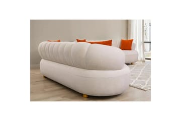 Seylor Sofa 3-seter - Hvit - Møbler - Sofaer - 3 seter sofa