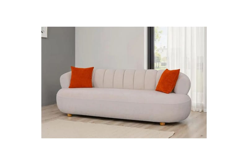 Seylor Sofa 3-seter - Hvit - Møbler - Sofaer - 3 seter sofa