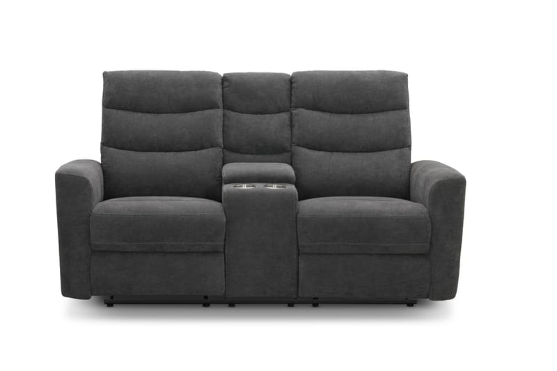Shano Reclinersofa 2-seter Elektrisk - Grå - Møbler - Sofaer - Reclinersofaer