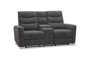Shano Reclinersofa 2-seter Elektrisk - Grå - Møbler - Sofaer - Reclinersofaer