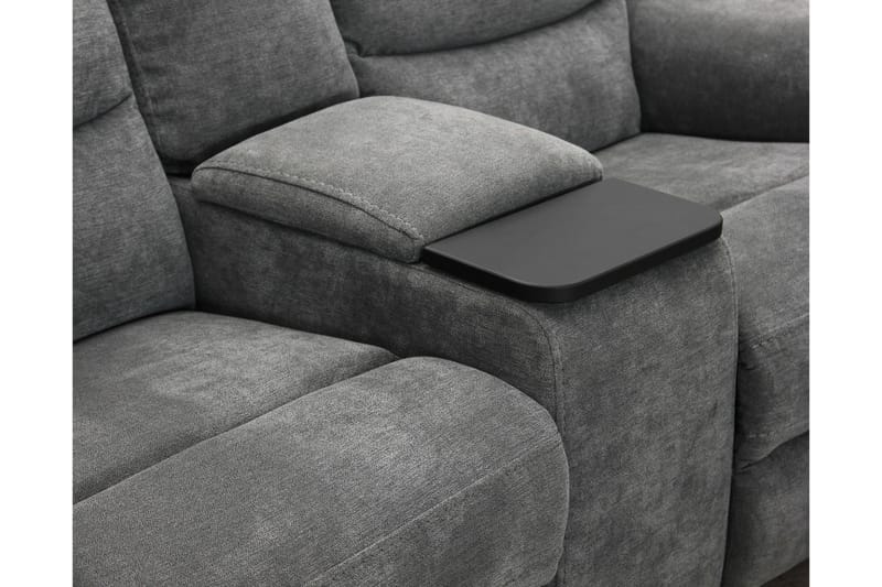 Shano Reclinersofa 2-seter Elektrisk - Grå - Møbler - Sofaer - Reclinersofaer