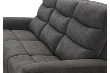 Shano Reclinersofa 3-seter Manuell - Grå - Møbler - Sofaer - Reclinersofaer
