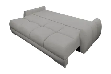 Simerly 3-seter Sovesofa 234 cm med Oppbevaring i Plysj - Gul - Møbler - Sofaer - 3 seter sofa