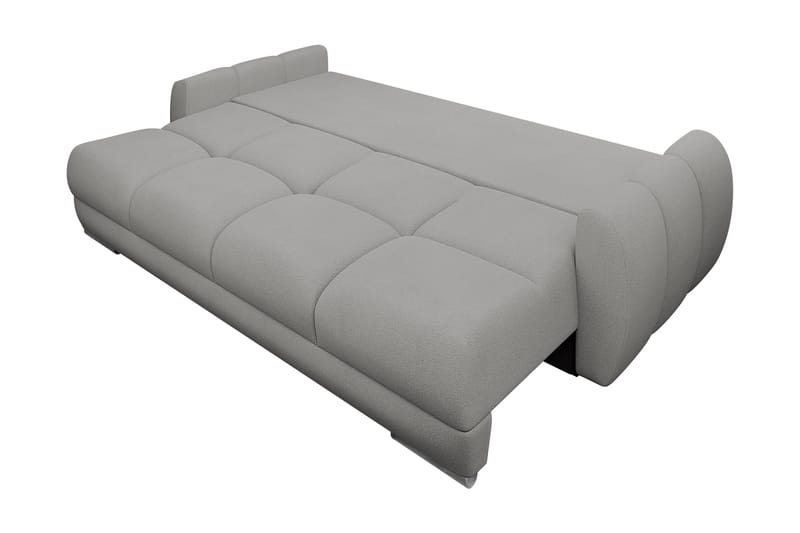Simerly 3-seter Sovesofa 234 cm med Oppbevaring i Plysj - Gul - Møbler - Sofaer - 3 seter sofa