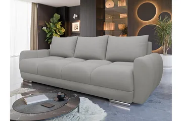 Simerly Sofa 3-seter - Grå - Møbler - Sofaer - 3 seter sofa