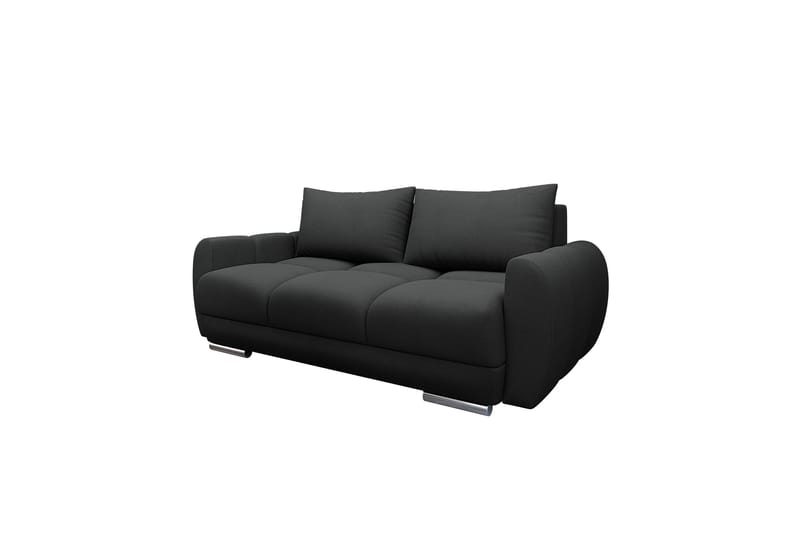 Simerly Sofa 3-seter, Svart