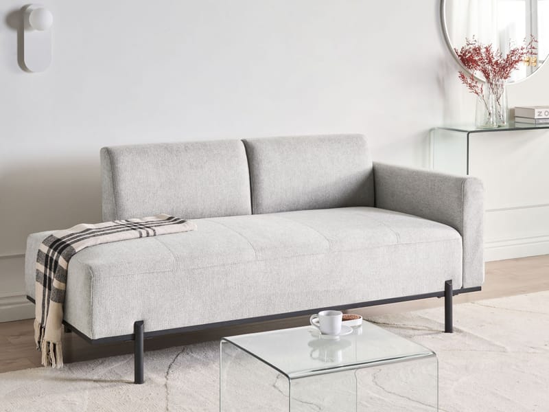 Sjeselong Savasse - Lysegrå - Møbler - Sofaer - Dagsenger