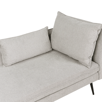 Sjeselong Yerres - Grå - Møbler - Sofaer - Dagsenger