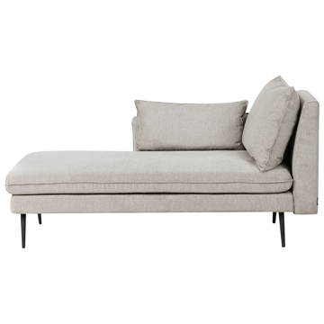 Sjeselong Yerres - Grå - Møbler - Sofaer - Dagsenger