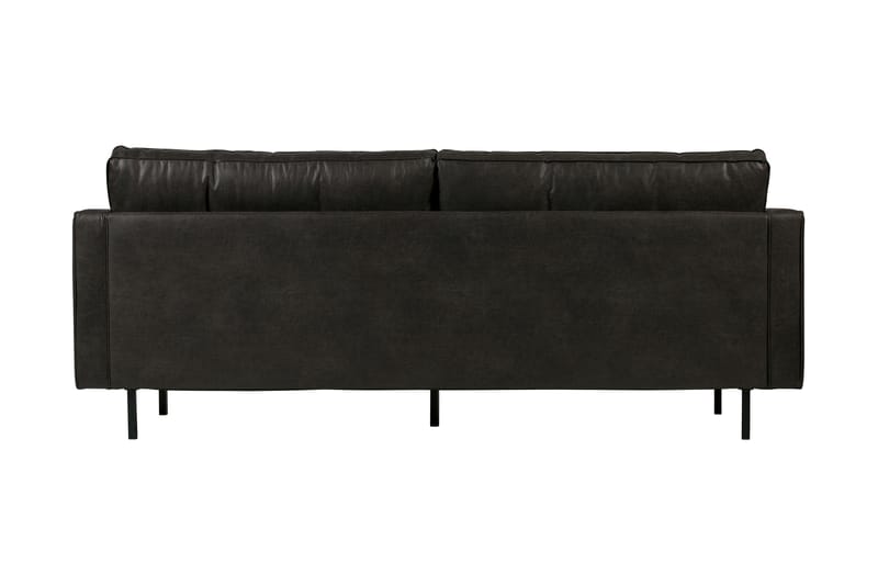 2,5-seters Sofa Thayne - Svart - Skinnsofaer - 2 seter sofa