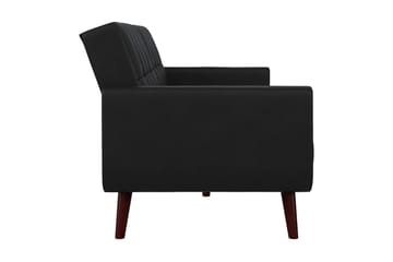 2-seters Sovesofa Nola Kunstlær/Svart - Dorel Home - Møbler - Sofaer - Skinnsofaer